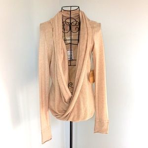 Alibi Faux Wrap Sweater